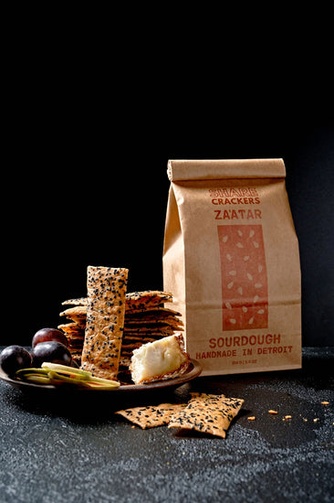 Sourdough Crackers Za'atar
