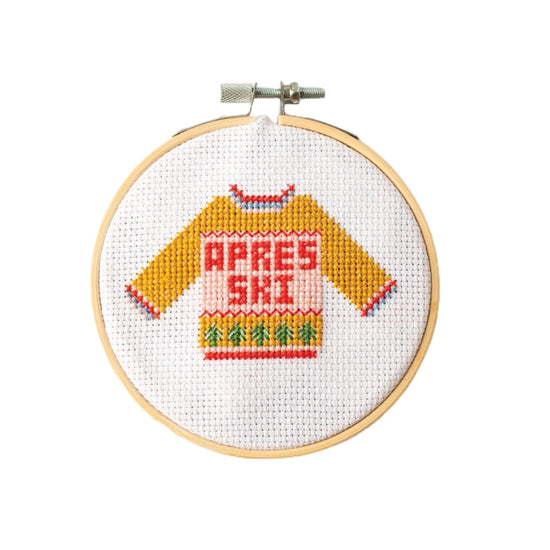 Apres Ski Cross Stitch Kit