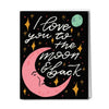 Love You To the Moon & Back Card
