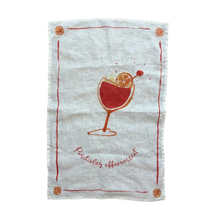 Aperol Spritz Tea Towel