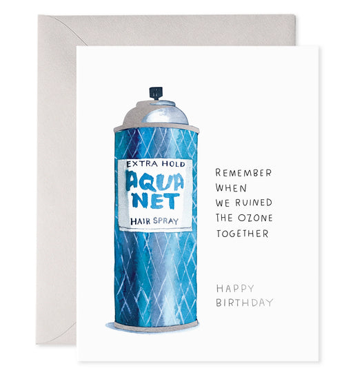 Aquanet Birthday Card