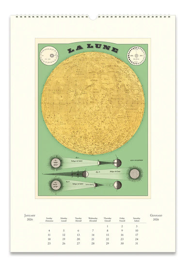 2026 Astronomy Wall Calendar