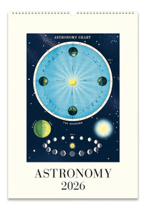 2026 Astronomy Wall Calendar