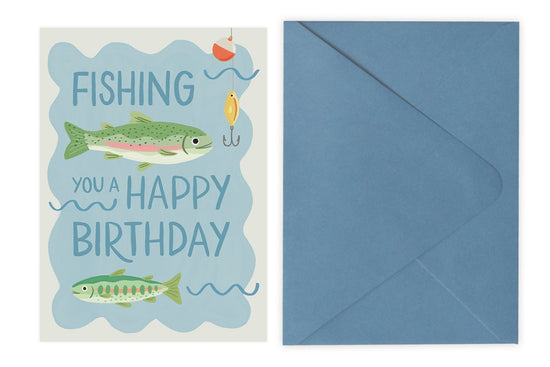 Fishing Birthday Card