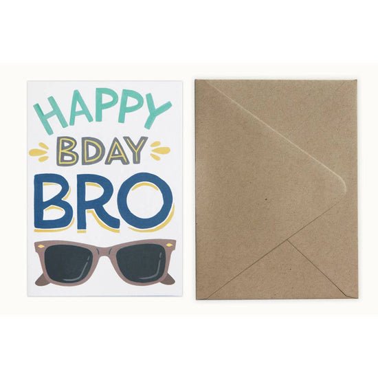 Happy Bday Bro Card