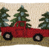 Back Roads Pick-Up Truck Mini Pillow