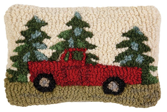 Back Roads Pick-Up Truck Mini Pillow