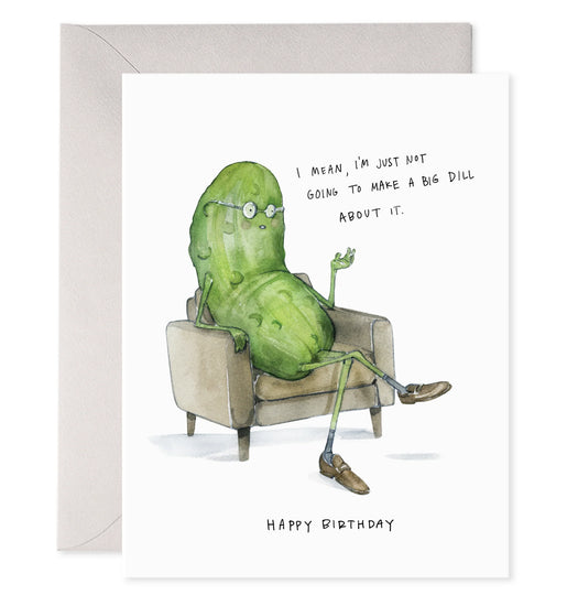 Big Dill Birthday Card