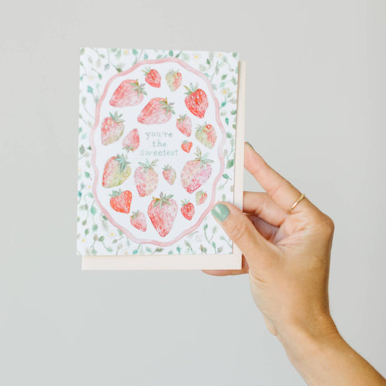 Strawberry Sweet Card