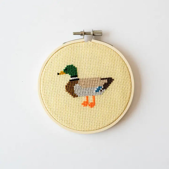 Duck Cross Stitch Kit