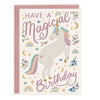 Unicorn Birthday Card