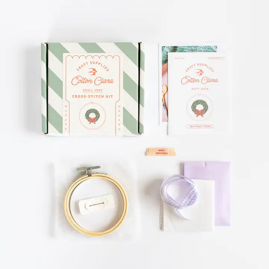 Wreath Cross Stitch Kit