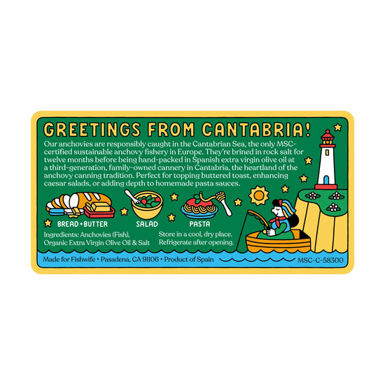 Cantabrian Anchovies in Extra Virgin Olive Oil