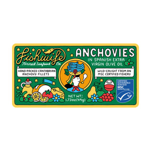Cantabrian Anchovies in Extra Virgin Olive Oil
