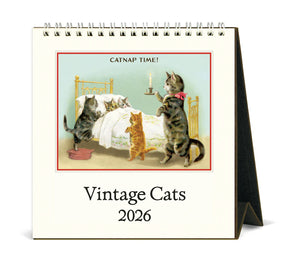 2026 Cats Desk Calendar
