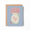 Bouquet of Flowers Thank You Card