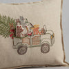 Christmas Tree Car Pocket Pillow