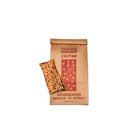 Sourdough Crackers Za'atar