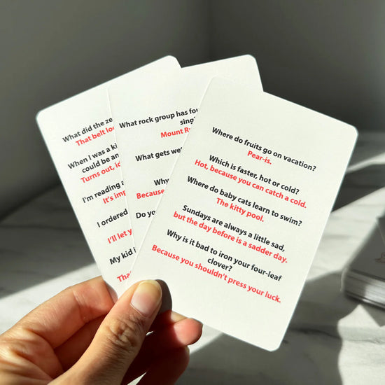 Dad Jokes Card Deck