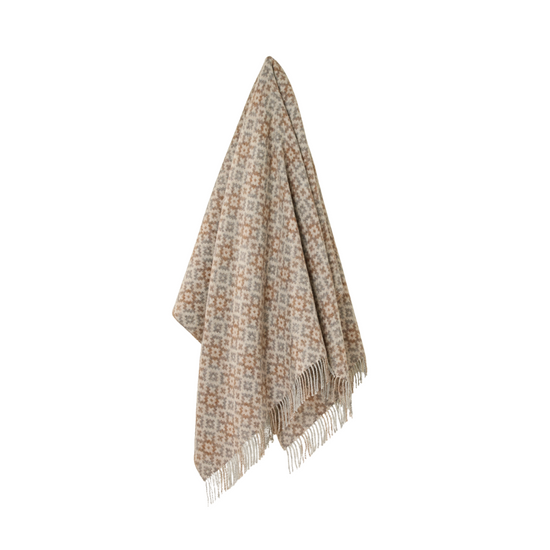 Dartmouth Wool Throw | Natural