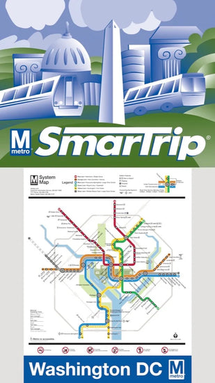 DC Metro Map Mini Puzzle