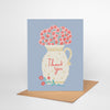Bouquet of Flowers Thank You Card