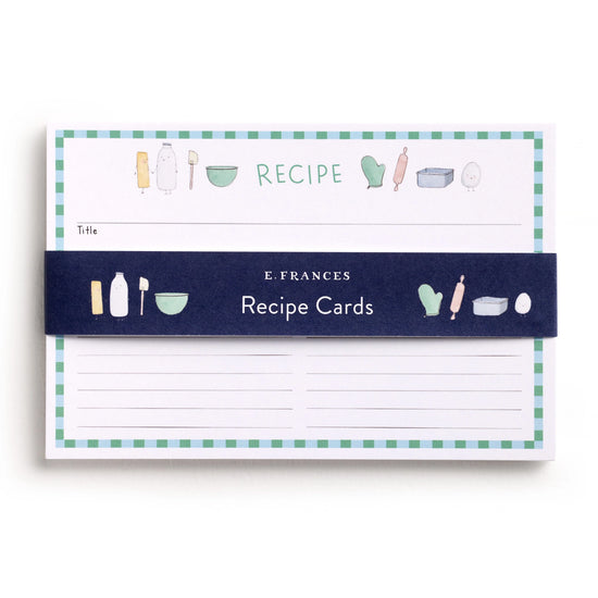 Dessert First Recipe Cards