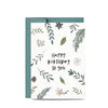 Botanic Birthday Card