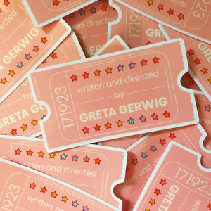 Greta Gerwig Sticker