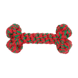 Holiday Bone Rope Toy