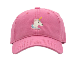 Kids Bright Pink Unicorn Hat