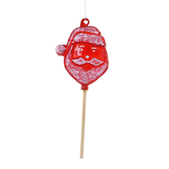 Santa Lollipop Ornament