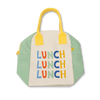"Lunch" Zipper Lunch Bag