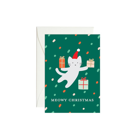 Meowy Christmas Mini Card