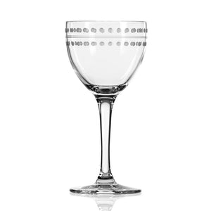 Mid-Century Modern Cocktail Glass