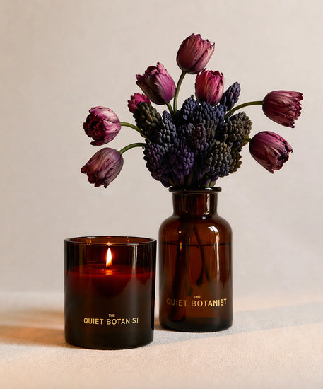 Moody Blooms Candle, The Quiet Botanist