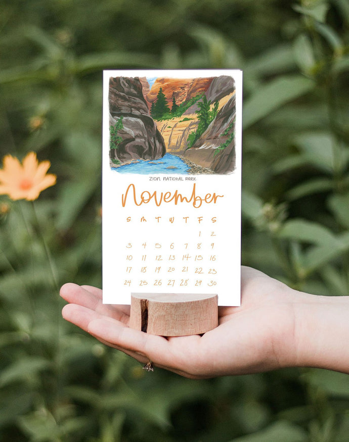 National Parks Stump Calendar 2024 – Red Barn Mercantile - Old Town Alexandria National Parks Stump Calendar 2024 – Red Barn Mercantile - Old Town Alexandria