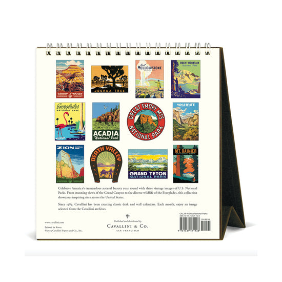 2024 National Parks Desk Calendar