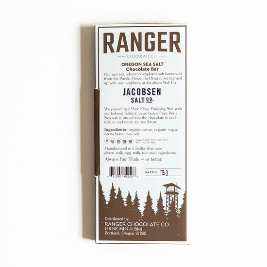 Oregon Sea Salt Chocolate Bar