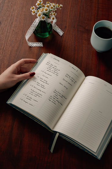 Floral Undated Page A Day Softcover Journal