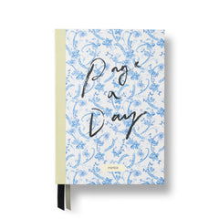 Floral Undated Page A Day Softcover Journal