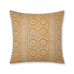 Patrika Mustard Linen Pillow
