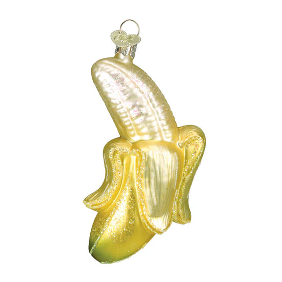 Peeled Banana Ornament