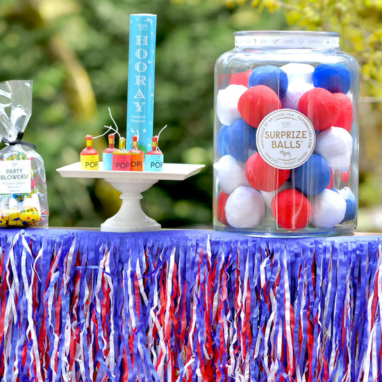 Red White, and Blue Mini Surprize Ball