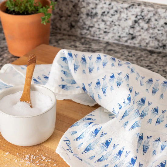 Sardines Dishtowel
