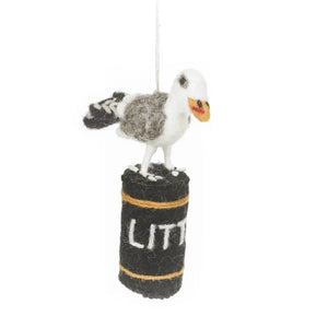 Hangry Seagull Ornament