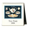 2026 Tea Time Desk Calendar