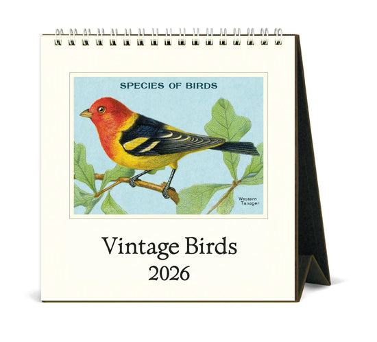 2026 Birds Desk Calendar