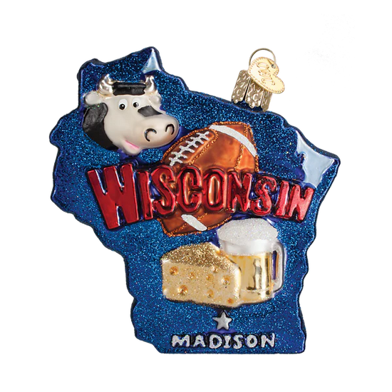 Wisconsin Ornament
