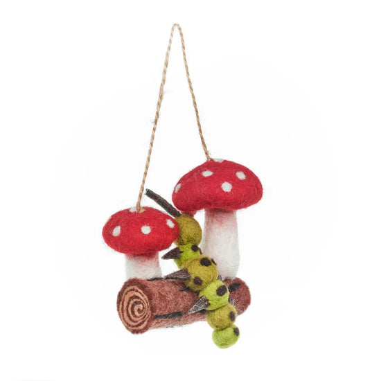 Woodland Caterpillar Ornament